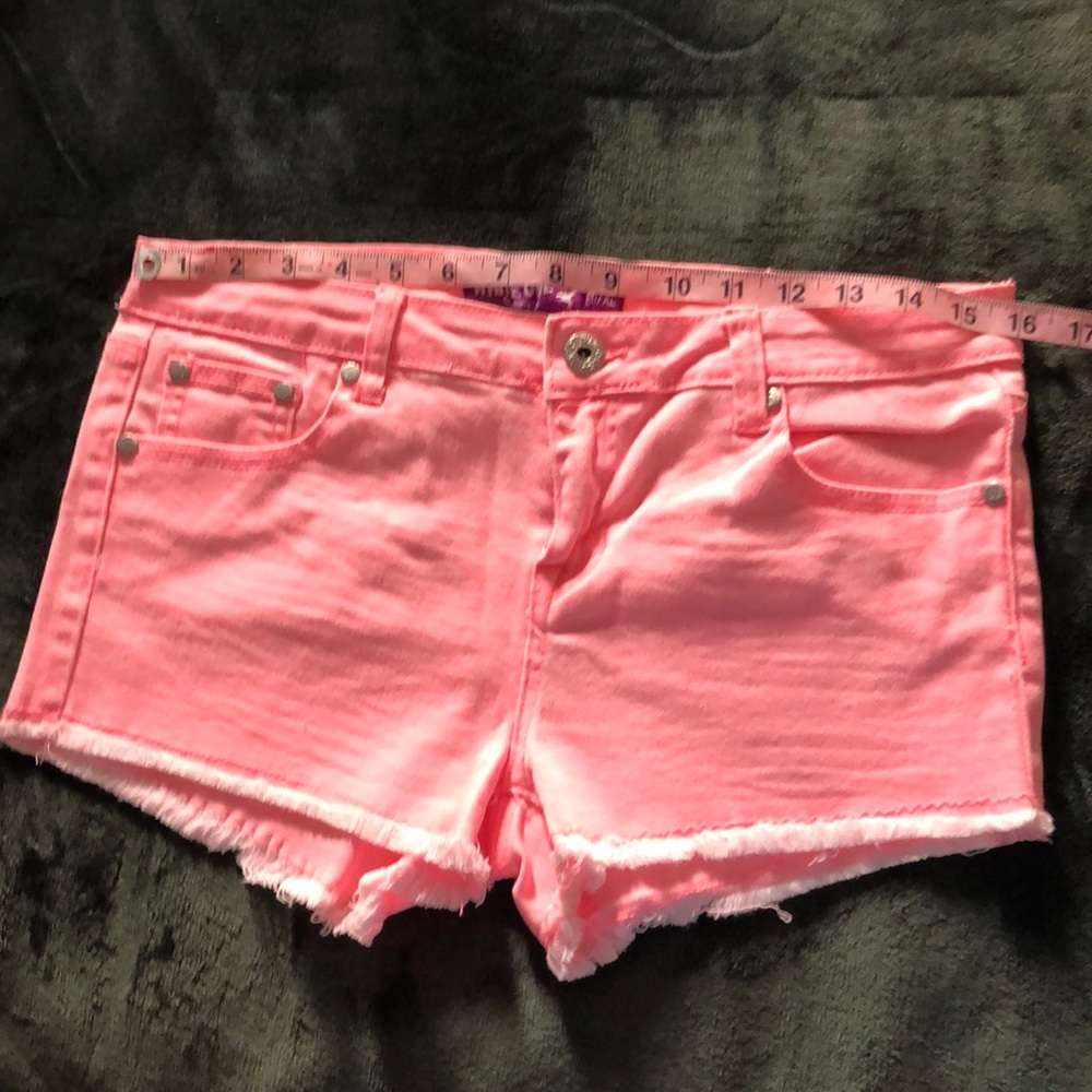 White Owl Pink Short Shorts